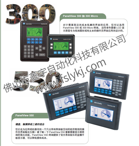 Allen-Bradley PanelView 300 & 300 Micro